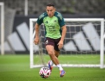 Andrés Guardado durante un entrenamiento de la Selección Nacional de Mexico previo a sus partidos amistosos contra Valencia y Estados Unidos. IMAGO7 / Etzel Espinosa