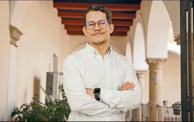 El director de Cultura de Guadalajara cuenta con una amplia trayectoria en el sector; posó para esta casa editorial desde el Museo de la Ciudad de Guadalajara. EL INFORMADOR/ H. Figueroa