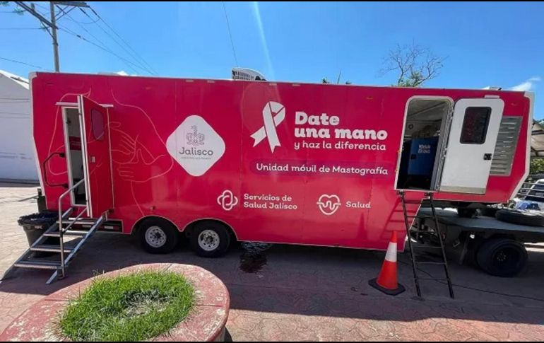 Hay mastógrafos móviles que visitan los municipios, pero también hay mastógrafos fijos. ESPECIAL / GOBIERNO DE JALISCO