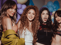 Según Shakira, fue una fiesta de “bienvenida a la soltería”. ESPECIAL / X / @belindapop