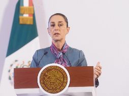 Claudia Sheinbaum presentó la iniciativa para las personas que trabajan en plataformas digitales. EL UNIVERSAL