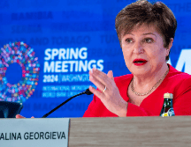 La directora gerente del FMI, Kristalina Georgieva, realizó estas declaraciones. EFE / ARCHIVO
