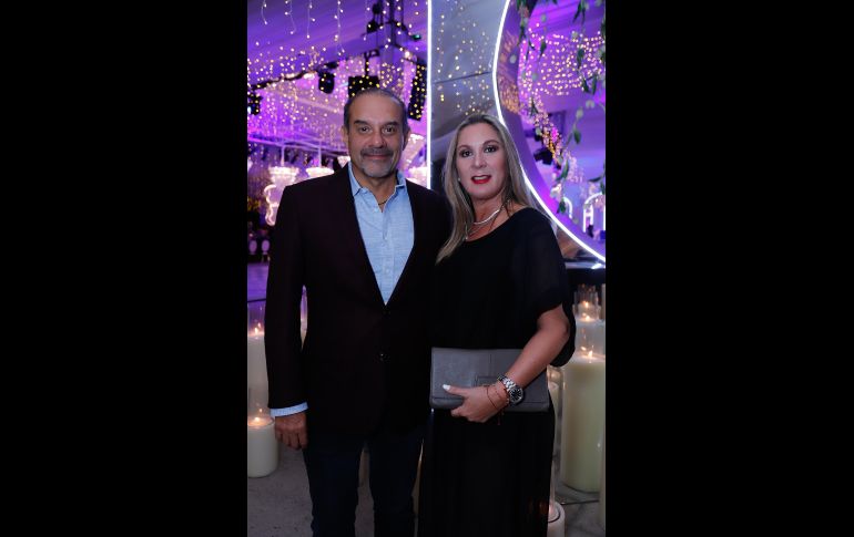 Pepe Sahagún y Gaby Garza. GENTE BIEN JALISCO/ C. Jimeno