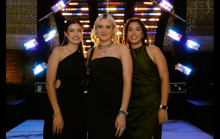 Paty López, Paola Garrido, Valeria López. GENTE BIEN JALISCO/ C. Jimeno