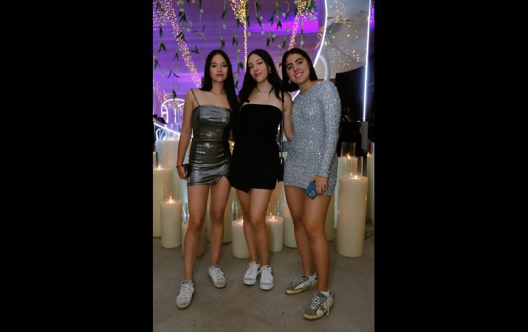 Andrea Elizalde, Mariana Villaverde y Luciana Leal. GENTE BIEN JALISCO/ C. Jimeno