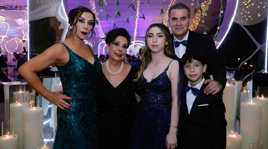 Buby Jiménez, Oralia Rodríguez, Sofía, Juan Pablo y Pablo Álvarez. GENTE BIEN JALISCO/ C. Jimeno