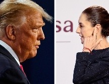 Algunos expertos tienen dudas de que Trump fuera a respetar a la primera mujer presidenta de México. EFE/ ARCHIVO/ SUN
