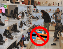 Mujeres en Galería del calzado. INFORMADOR / ARCHIVO