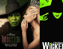 Para la promoción, las actrices hicieron homenaje al póster original del musical de Brodway. ESPECIAL / UNIVERSAL PICTURES / wickedthemusical.com