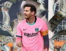 Lionel Messi, de 37 años, ocupa el segundo lugar en esta tabla con 135 millones de dólares de ingresos. EFE / ARCHIVO
