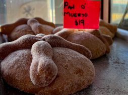 Típico pan de muerto sabor naranja y espolvoreado con azúcar. ARCHIVO / EL INFORMADOR