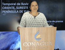 La coordinadora del SMN explicó que son varios fenómenos meteorológicos los que provoquen la lluvia. X/@conagua_clima