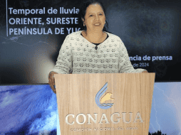 La coordinadora del SMN explicó que son varios fenómenos meteorológicos los que provoquen la lluvia. X/@conagua_clima