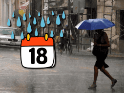 Las lluvias fuertes a torrenciales podrían ocasionar encharcamientos, inundaciones y deslaves, así como incrementar los niveles de ríos y arroyos. SUN / ARCHIVO