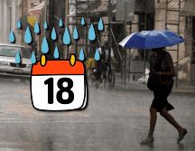Las lluvias fuertes a torrenciales podrían ocasionar encharcamientos, inundaciones y deslaves, así como incrementar los niveles de ríos y arroyos. SUN / ARCHIVO