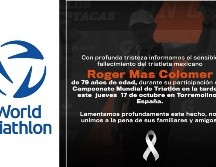 Durante la entrega de medallas, se llevó a cabo un minuto de silencio en homenaje a los fallecidos. X/World Triathlon