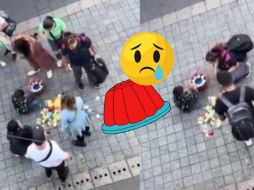 Tras la viralización del video, varios usuarios han señalado que esta es una técnica habitual y que todo está cuidadosamente orquestado para conseguir que la gente le entregue dinero al niño.  TIKTOK/Gallardo