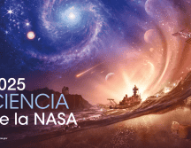 La portada oficial del calendario de la ciencia para 2025. NASA