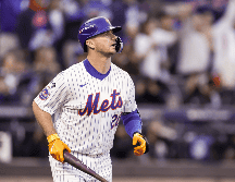 Pete Alonso pega cuadrangular de tres carreras y encabeza el ataque de Los Mets de Nueva York. EFE / CJ. Gunther