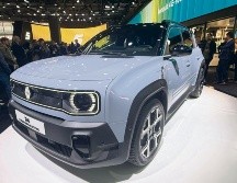 Renault 4 e-Tech llegó al salón en su versión eléctrica. CORTESÍA