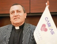 El presbítero José de Jesús Cortés encabeza las acciones de Cáritas. EL INFORMADOR/ H. Figueroa