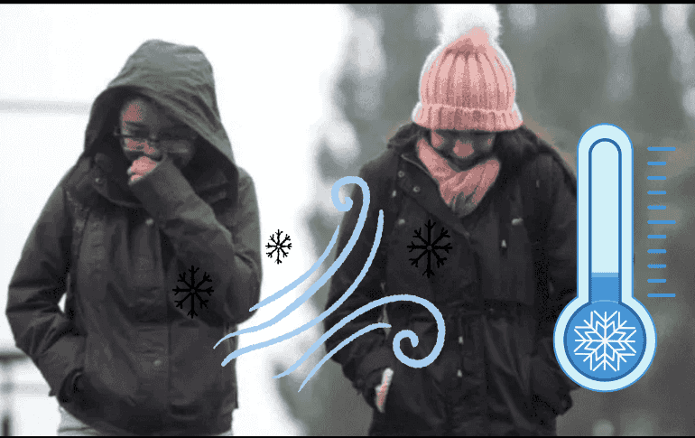 Los fríos continúan en México, no sólo por el frente frío no. 4, sino también por el recién ingresado no. 5, el cual también se prevé que provoque chubascos y lluvias intensas en algunos estados del país. EL INFORMADOR/ ARCHIVO/ CANVA/ ESPECIAL