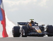 El piloto tapatío explicó que le resultó difícil superar a Yuki Tsunoda y Franco Colapinto. EFE/ J. MABANGLO.