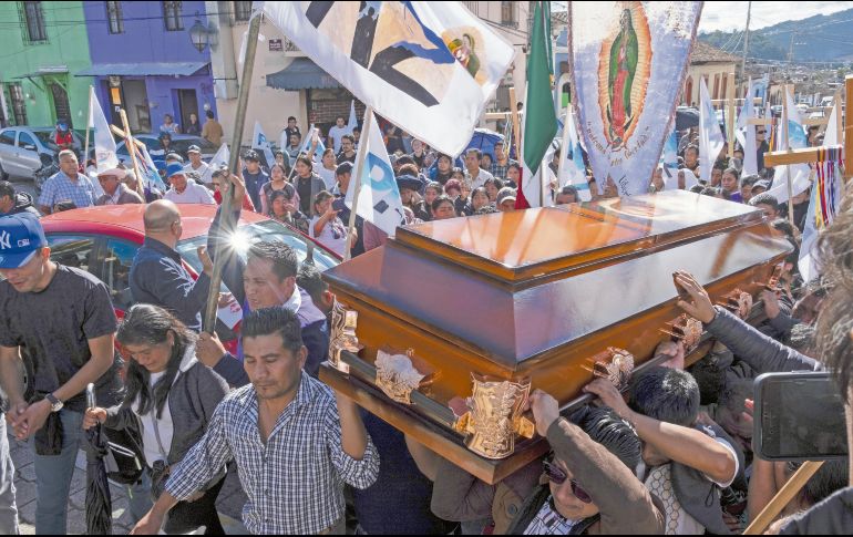 La Diócesis de San Cristóbal de las Casas y organismos internacionales exigen paz y justicia, tras el asesinato del sacerdote Marcelo Pérez. AP