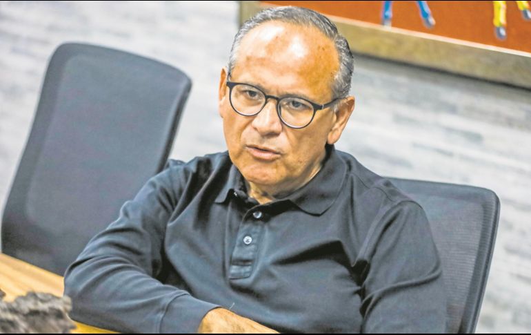 Héctor Raúl Pérez Gómez, pretende incrementar el abasto de medicinas en Jalisco. EL INFORMADOR/ A. Navarro