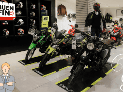 Tienda departamental, departamento de motocicletas. EL INFORMADOR / ARCHIVO