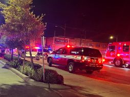 Explosión e incendio provocados por el choque dificultaron las labores de rescate. @HoustonFire/TWITTER