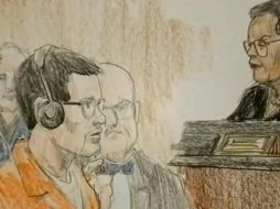 Ovidio “El Ratón” Guzmán reapareció ayer en juicio. ESPECIAL