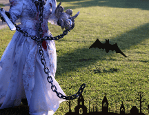 Persona con disfraz. EL INFORMADOR / ARCHIVO