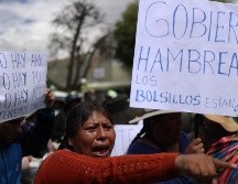 Los manifestantes pedían al resto de los vecinos 