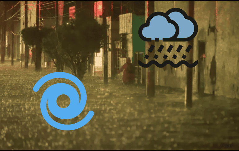 El SMN ha anticipado la presencia de fuertes lluvias en Chiapas, Jalisco, Nayarit, Tabasco y Veracruz por el huracán “Kristy”. EL INFORMADOR/ ARCHIVO/ ESPECIAL