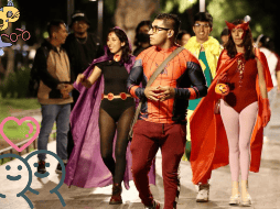 Personas disfrazadas. SUN / ARCHIVO