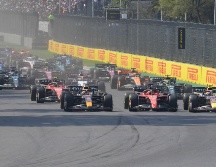 Norris fue sancionado con 5 segundos luego de la acción con Verstappen y esto terminó por costarle el podio del Gran Premio. AFP/ ARCHIVO.