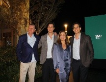 Ricardo, Santiago Covarrubias, Sofía Sahagún y José Ignacio Covarrubias. GENTE BIEN JALISCO/ E. Escamilla