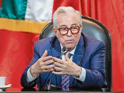 Durante su visita ayer a la Cámara de Diputados, el gobernador de Sinaloa reconoció la complicada situación de seguridad en su Estado. EL UNIVERSAL