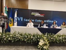 El nuevo dirigente también hizo un llamado al gobernador electo de Jalisco, Pablo Lemus, para trabajar por el bien del estado. CORTESÍA.