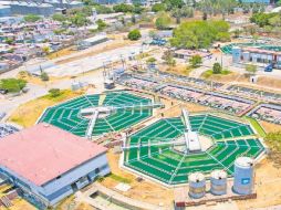 Planta de tratamiento de Miravalle. Al sur de la ciudad, industriales piden más agua y energía en los corredores tradicionales de Guadalajara y El Salto. EL INFORMADOR/A. Navarro