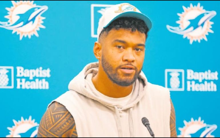 Tagovailoa pasó casi un mes en la lista de lesionados. AFP