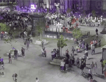 Verónica Delgadillo, Presidenta municipal de Guadalajara, informó que ya se está atendiendo a las personas lesionadas. ESPECIAL.