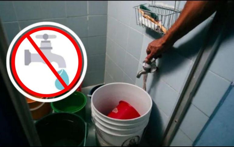 Este domingo, el Sistema Intermunicipal de Servicios de Agua Potable y Alcantarillado (SIAPA) reportó que suspenderá el servicio en 30 colonias del municipio de Zapopan por dos días. EL INFORMADOR / ARCHIVO