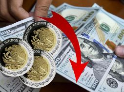 Este es el tipo de cambio del dólar a peso para hoy lunes 28 de octubre de 2024 en los principales bancos de México. AFP / ARCHIVO