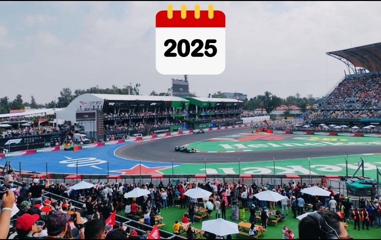 El calendario oficial para la temporada 2025 de la Fórmula 1 contempla un total de 24 carreras. SUN