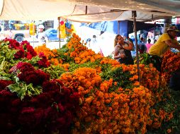 Tradicionalmente, las flores que más se usan son las flores de cempasúchil en el Día de Muertos. EL INFORMADOR/ARCHIVO
