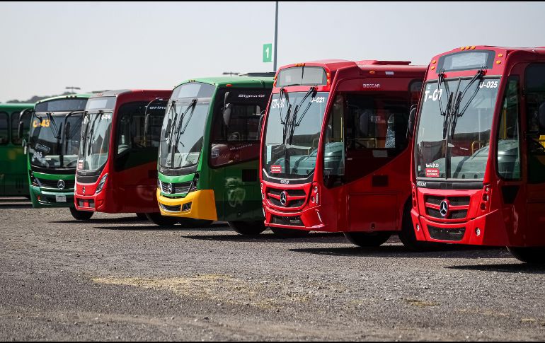 Plan Nacional de Movilidad para este sexenio, subraya la necesidad e renovar las unidades que rebasan los 20 aos. EL INFORMADOR / ARCHIVO