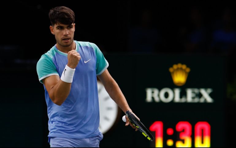 El tenista español ya está en los Octavos del último torneo Masters 1000 del año. EFE/M. Badra