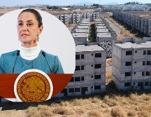 Claudia Sheinbaum respondió que el tema de las viviendas abandonadas en México, de las cuales Lomas del Mirador forma parte, está siendo tratado por el Infonavit. EFE/ M. Guzmán/ ESPECIAL